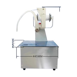 <strong>Automatic</strong> Electric Desktop Strapping Machine for Fruit Vegetable Packaging Elastic Rope Wood Pouch Food <strong>Use</strong> Gear Core Component - Product Image 3