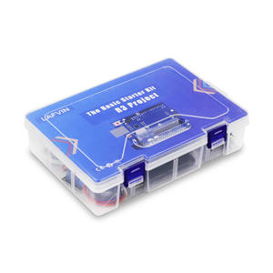 Lafvin Lcd1602 Iic con Tutorial per Arduino R3 Mcu Board 1602 Lcd motore Driver Breadboard Retail per bambini educazione Arduino Kit da te