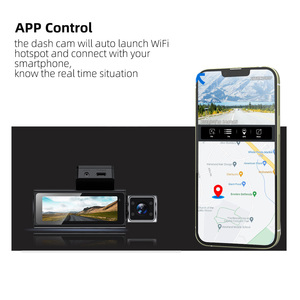 Yinzam F7 3 Cameras Dash Cam Front Left and Right Cameras Night Vision Simultaneous Recording Video <strong>Camera</strong> Wide Angle for Car - Product Image 3
