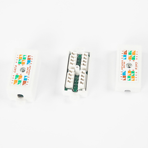 MT-5605 Category 6 RJ45 Unshielded <strong>Network</strong> Surface Box <strong>Network</strong> Straight Through <strong>Connection</strong> Box - Product Image 4