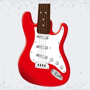 O multi eletrônico portátil funcional 6 cordas o brinquedo da guitarra do instrumento musical da guitarra para crianças 67cm