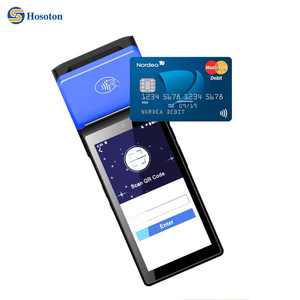 Rentable Android Mobile pos Android 12 Handheld All in One NFC Pos Terminal Machine con impresora QR Code Scanner V510 - Product Image 3