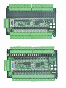 Módulo de placa de Control Industrial PLC, controlador lógico programable de FX3U-48MT, 24 entradas, 24 salidas, 24V, 1A, con conteo de alta velocidad