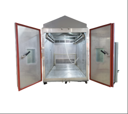 เครื่องทดสอบการเสื่อมสภาพของหมอกเกลือโมดูล PV เครื่องพ่นเกลือ IEC61701ห้องสภาวะแวดล้อมการทดสอบความเท่าเทียมโซลาร์เซลล์
