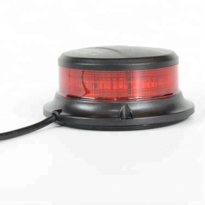 <strong>12v</strong> <strong>RED</strong> Mini <strong>Led</strong> Flashing Warning Strobe Beacon Light for Trucks Vehicles - Product Image 4