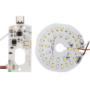 DIY Modern Style Full Set of Warm White LED Night Light Desk <strong>Lamps</strong> <strong>with</strong> Stepless <strong>Dimmer</strong> Touch Switch White Circuit PCB Board - Product Image 2