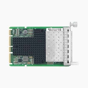 Yüksek hızlı Lrlink OCP3.0 Mezz Nic düşük profilli Quad-Port SFP + Fiber Ethernet sunucu adaptörü ağ kartı - Product Image 1