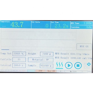 Darsen XNR-400L MFR & MVR metodi di prova laboratorio MFI macchina di prova Display digitale plastica Melt Flow Tester indice - Product Image 3