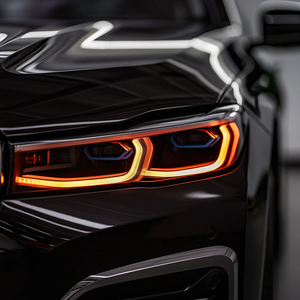 Yeni stil altın sarı DRL modülü LED devre kartı modülü BMW BMW BMW 7 serisi araba aksesuarları far gündüz çalışan ışık - Product Image 4
