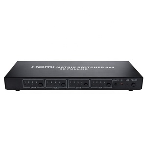 HDMI Selector 1,4 v 4K * 2K HD matriz HDMI Splitter 4x4 con Control remoto - Product Image 6