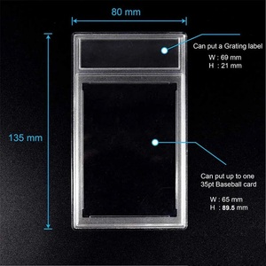 Étui de Protection Vide de Meilleure Qualité pour Carte de Sport à Collectionner 35 pt, Type Slab de Gradation PSA NBA Yu-Gi-Oh Pokémon - Product Image 3