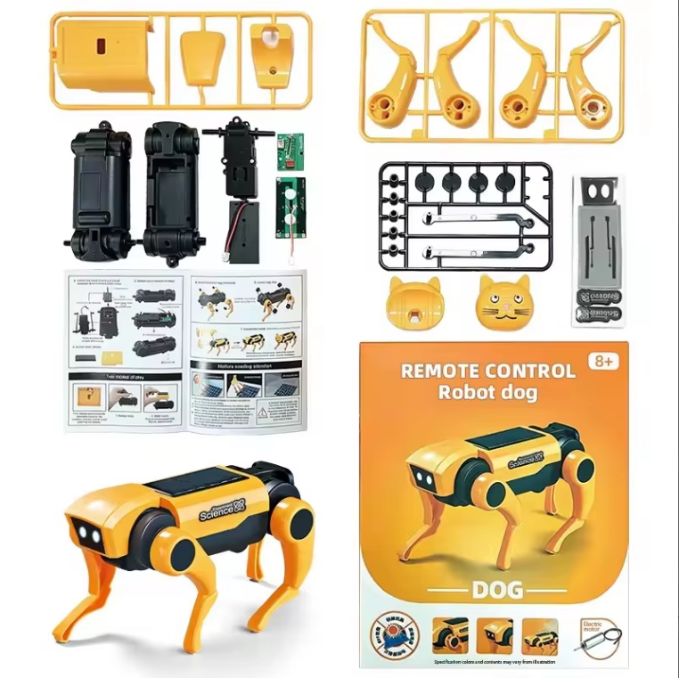 Robot énergie jaune-solaire
