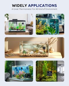 Seaoura SR-801 High-accuracy Mini Electronic Easy Read <strong>LCD</strong> <strong>Display</strong> Digital RIP <strong>Motion</strong> <strong>Sensor</strong> Aquarium Adhesive Thermometer Alarm - Product Image 6
