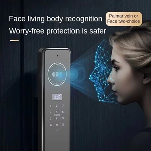 Mehrsprachiges Passwort 3D-Gesichtserkennung Intelligentes Türschloss mit Kamera und Finger abdruck Automatische Tuya Wifi Smart Lock Tür - Product Image 3