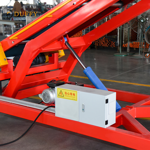 Vendita calda logistica linea di carico idraulico di sollevamento fino al nastro trasportatore di scarico a rulli telescopici - Product Image 3