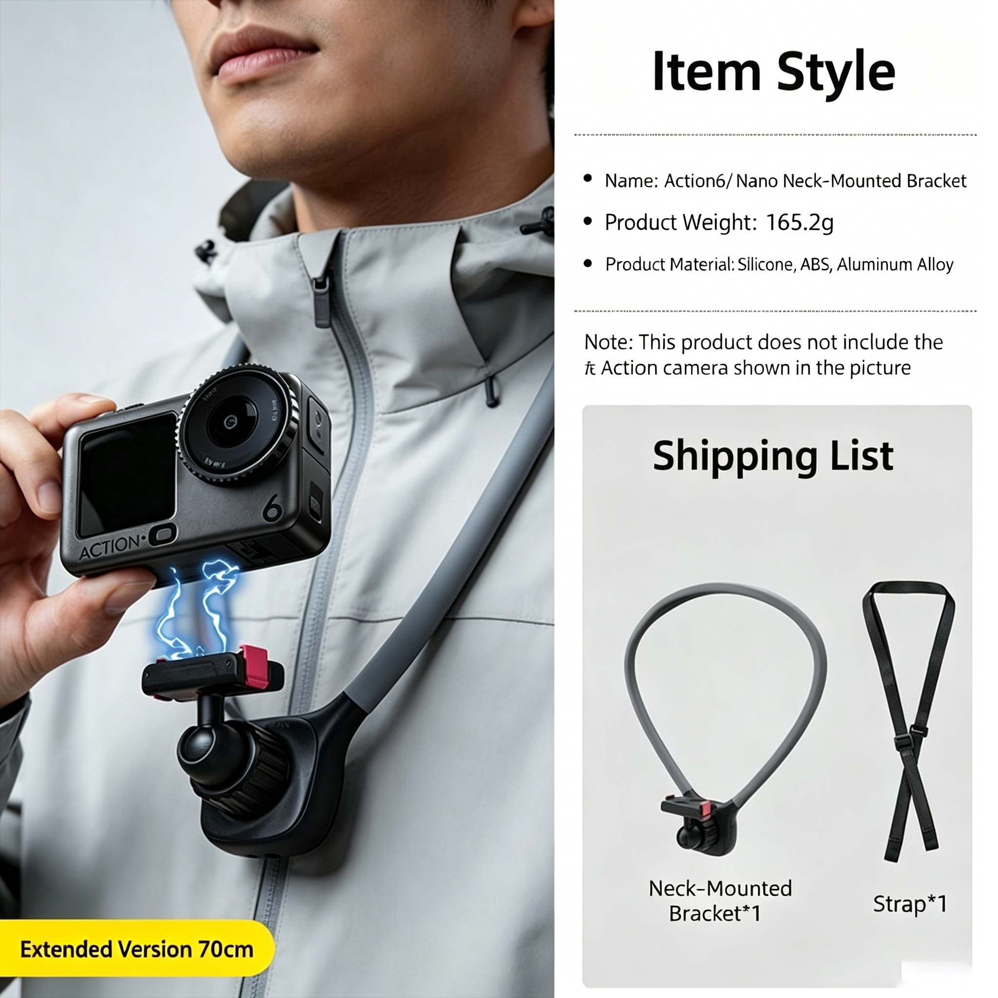 For DJI Action 6 / Nano