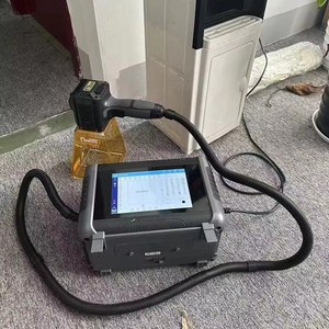 Small Handheld Expire Date logo <strong>Coding</strong> 20w 30w Portable Fiber Laser <strong>Marking</strong> Machine for Metal Plastic Glass Cable Wire Tube - Product Image 4