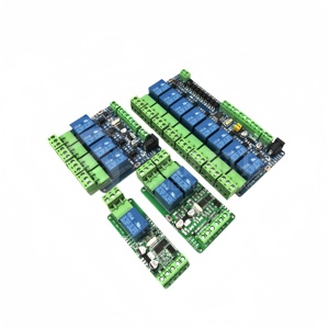 Modbus-Rtu1/2/4/8 Switches of the 12V Relay Module <strong>Input</strong>/<strong>output</strong> <strong>RS485</strong>/TTL Communication - Product Image 1
