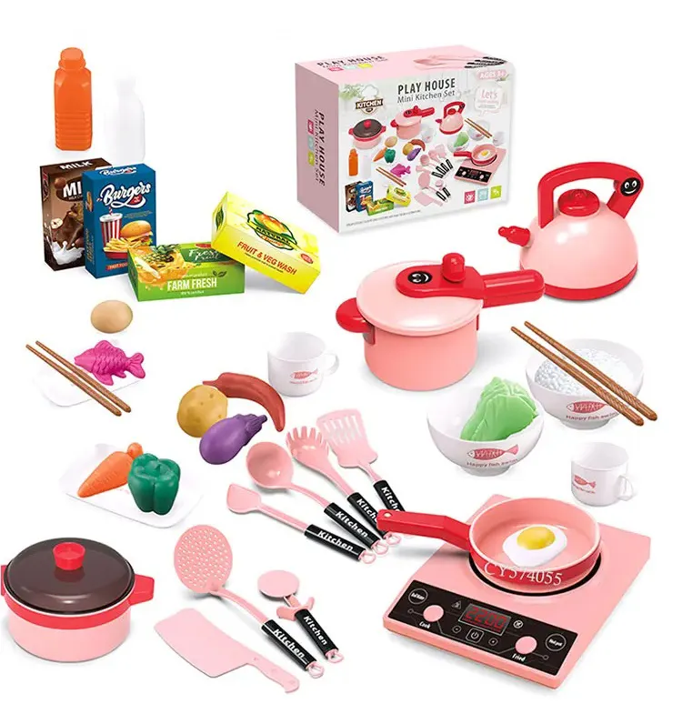 36 Stuks Huishoudapparaat Speelgoed Kinderen Plastic Kookgereedschapssets Doen Alsof Voorschoolse Keuken Speelgoed Doen Alsof Spelen Speelgoed Voor Kinderen