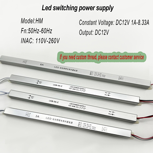AC 110-260V <strong>Input</strong> DC12V <strong>Output</strong> Ultra Slim Lighting Driver 1.5A 18W 2A 24W 3A 36W 4A 48W 5A 60W 6A 72W 8.3A 100W 12A 144W for LED - Product Image 6