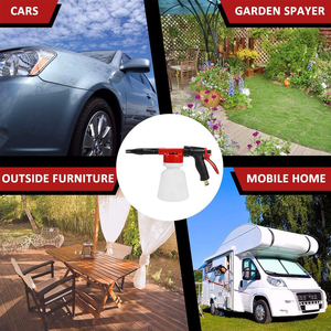 Vòi Phun Tưới Vườn Áp Suất Thấp Có Thể Điều Chỉnh Vòi Phun Bọt Tuyết Súng Phun Nước Rửa Xe Hơi - Product Image 6