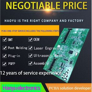 แผงควบคุมอุตสาหกรรม PCBA SMT แผงวงจรพิมพ์ PCB หน้ากากประสานสีเขียว - Product Image 2