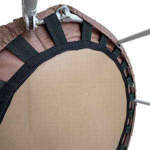 JINGYI 30 Zoll kleines Trampolin für Kinder und Erwachsene mit rutsch fester Basis Hochela tische Sprung matte für den Innenbereich Sportgeräte