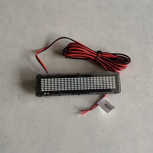 Araba için 12V 7X23pixel programlanabilir kaydırma su geçirmez Mini Led Panel işareti - Product Image 3