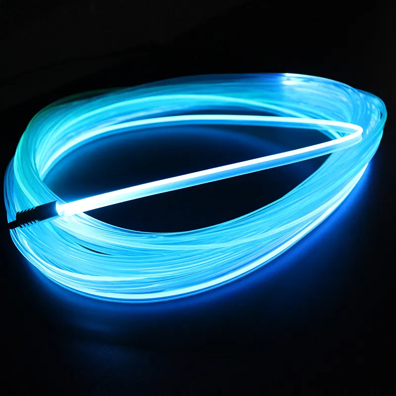 Iluminación de fibra óptica de piscina de fibra óptica de plástico MMA para decoración de luz interior de coche