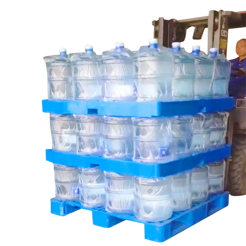 1105x1105x133 мм экологически чистые hdpe сверхпрочные 5 галлонов штабелируемые пластиковые поддоны для бутылок для воды
