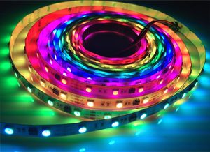 Di alta Qualità Digitale Indirizzabile Dc5v Ip68 Ws2811 Modulo 12 millimetri Pixel Luce 2811 Rgb Ha Condotto La Striscia - Product Image 5