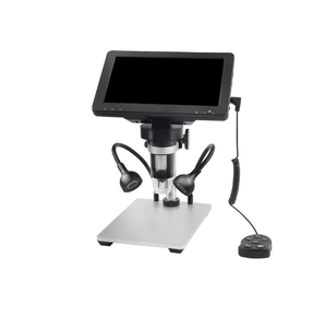 Microscopio Digital con pantalla LCD, dispositivo electrónico de escritorio con vídeo, fuente de luz LED externa, 1200X - Product Image 3