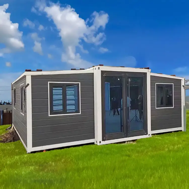 Case prefabbricate contemporanee 1 2 casa con 3 camere da letto a buon mercato case Container espandibili ufficio modulare