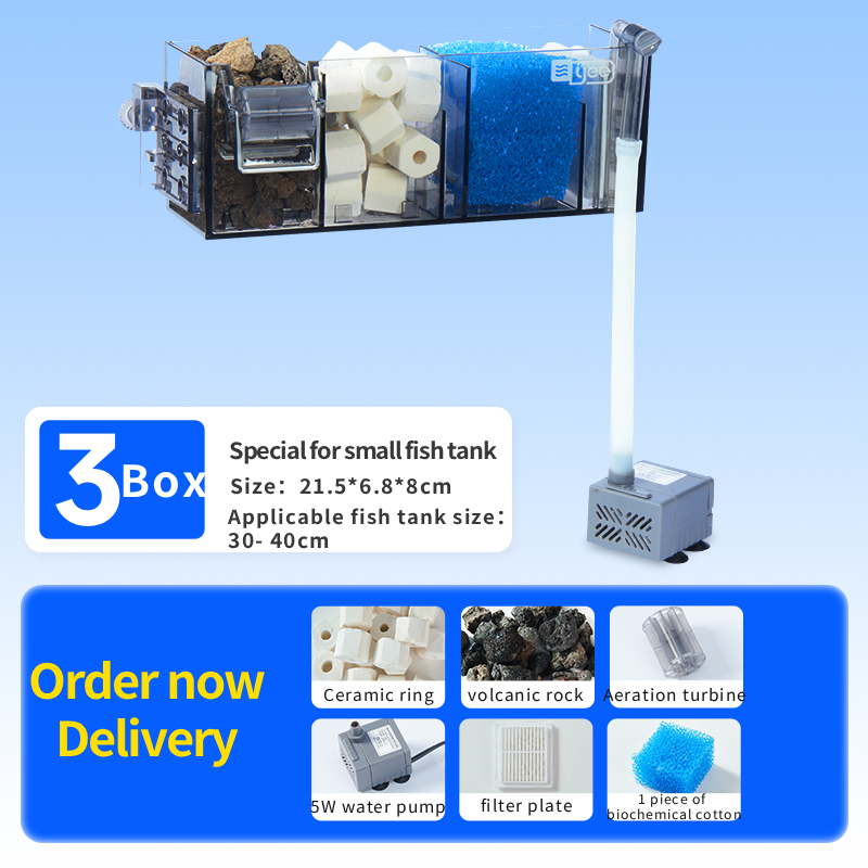 3 boîtes (21,5*6,8*8 cm)
