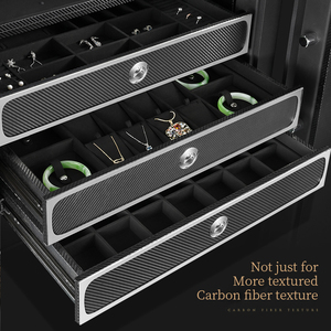Embers 2022 New <strong>Watch</strong> Safe Automatic Winder Anti Theft <strong>Watches</strong> Box Fingerprint Unlock 8 12 20 Slots - Product Image 3
