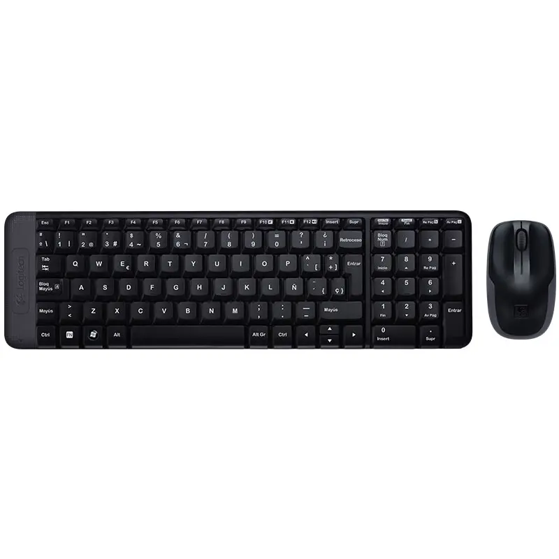 Logitech MK220 Compact Wireless Keyboard Mouse Combo 2.4G Wireless Keyboard and Mouse Set