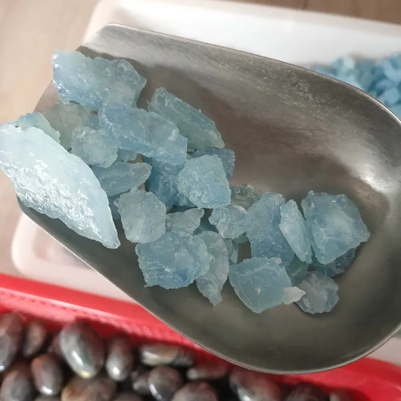 Atacado Natural Rough Azul Aquamarine Tumble Pedra Mineral Pedra de Cristal Para A Cura de Pedras Preciosas em Bruto