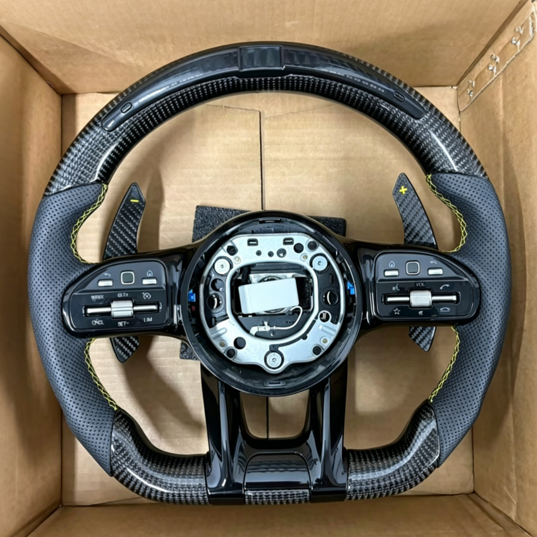 Real Carbon Fiber steering wheel