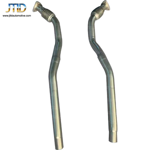 JTLD ท่อดาวน์ไปป์สแตนเลสขัดเงา,ท่อผ่าหน้าสำหรับ Audi A7 C7 3.0 Tfsi - Product Image 2
