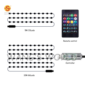 Smart Led String Weihnachts beleuchtung Sound Control APP Garten dekoration im Freien USB Smart String Lights - Product Image 6