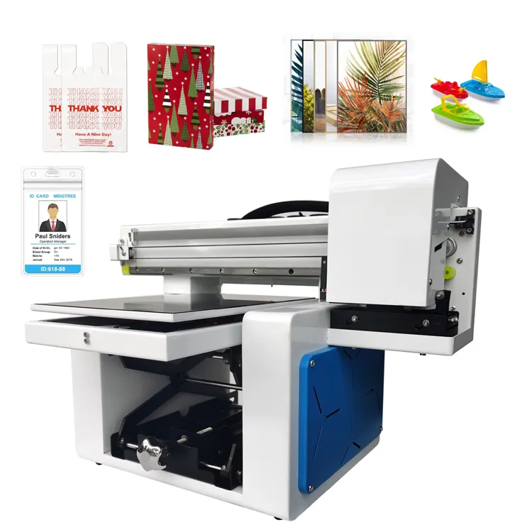 Digital Uv LED Printer Cheap Price Digital Printing Uv Machine For Plastic Bags Pvc Acrylic Sheet Gifts Plastic Toy ID Card