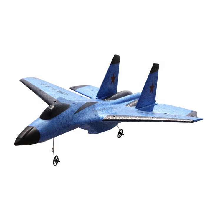 2.4G Remote Plane Glider Radio Control EPP Foam Airplane Toy Su35 Model Rc Plane for Boys Remote Control Plane Toy
