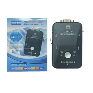 厂家直销二合一KVM USB2.0 2端口交换机 - Product Image 2