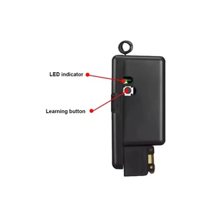 Hot Sale D12V24V30A 1CH RF Drahtlose Fernbedienung Sender Empfänger Set 433MHz 315MHz ABS Material Automatischer Lerncode