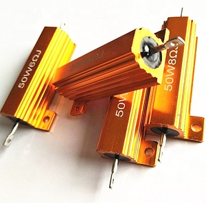 6R 3R 10R LED çözme 50W direnç 25W 6RJ Rx24 Metal Film alüminyum kabuk direnç - Product Image 5