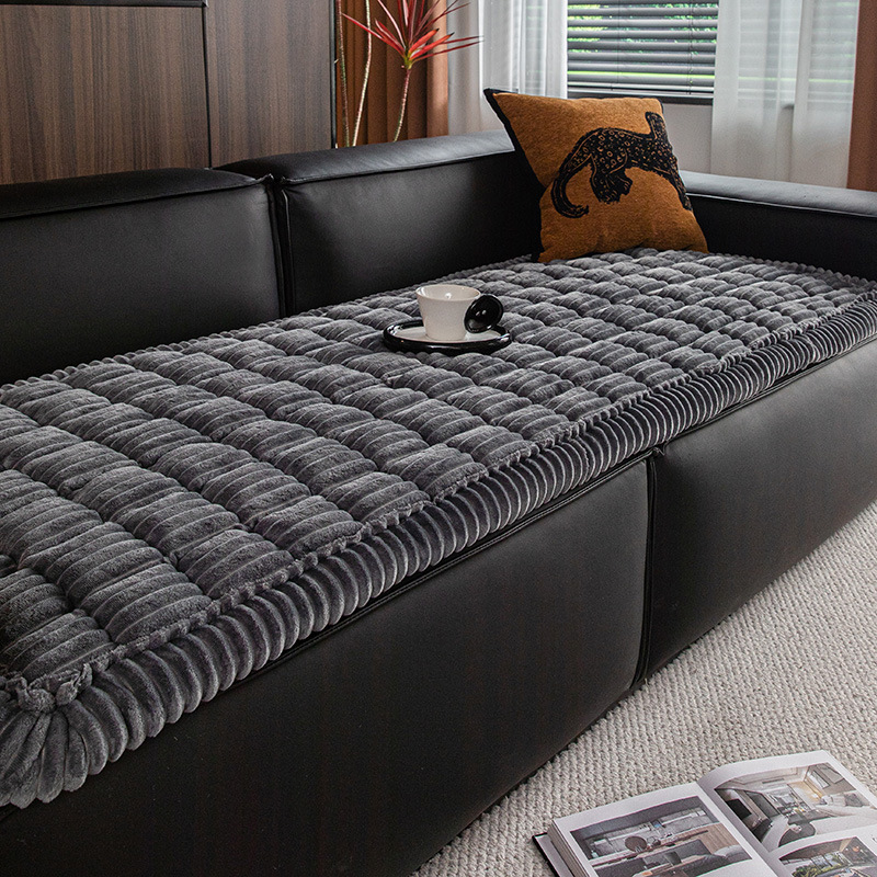 Coussin pour animal de compagnie pour siège arrière de voiture - gris uni