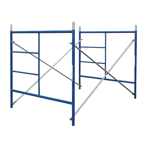 Baumaterial Pulver beschichtetes Eisen <span class=keywords><strong>C</strong></span> Lock Arch 6,5 Fuß mal 5 Fuß Gerüst Stahlrahmen