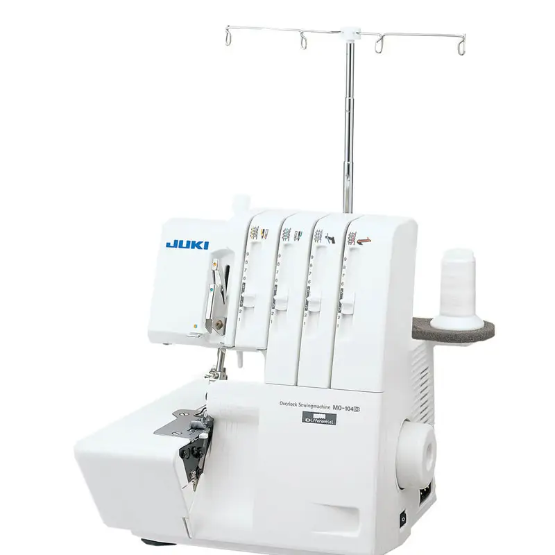 JUKI resistente MO-104DN doméstico multifuncional overlock máquina de costura de alta potência