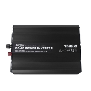 Off-Gird Power DC AC <strong>Inverter</strong> 1500W Inversor 110/220v Pure Sine Wave Power <strong>Inverter</strong> with USB Remote Control Function Optional - Product Image 1