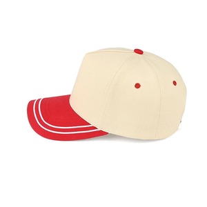 Hai Tone 5 Bảng Điều Chỉnh Chất Lượng Cao Cotton Mũ Bóng Chày Với Thêu Logo Bên Ngoài Thể Thao Snapback Mũ Cho Nam Giới Phụ Nữ - Product Image 3